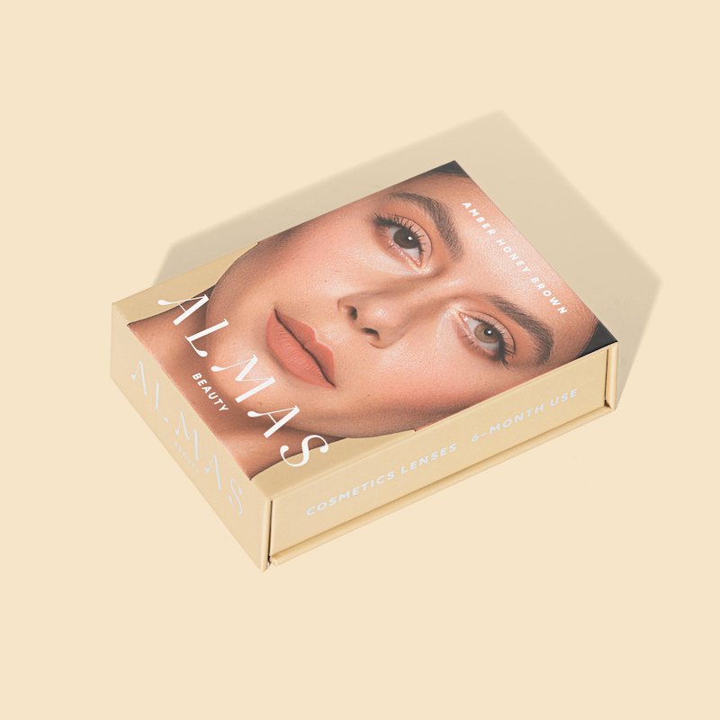 Almas Cosmetic Contact Lenses Box - Image 2