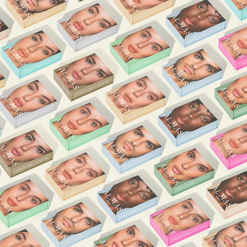 Almas Cosmetic Contact Lenses Box - Image 10