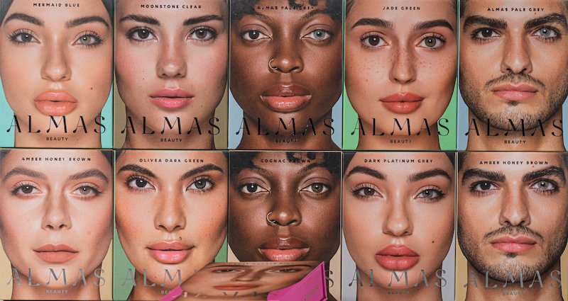 Almas Cosmetic Contact Lenses Box - Image 11