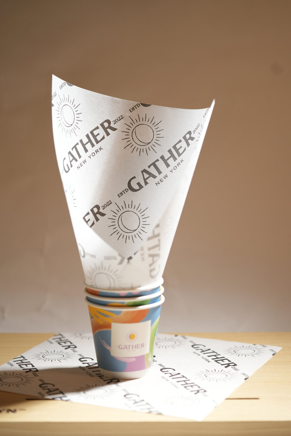 Gather Custom Branded Paper Cups - Image 3