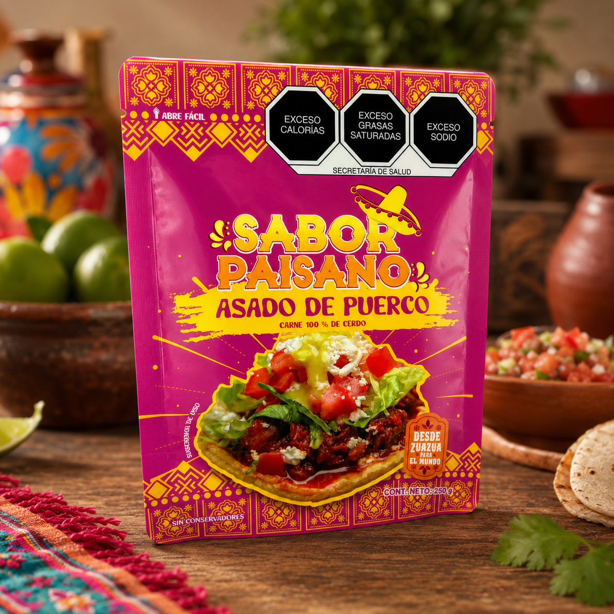 Sabor Paisano Plastic Bags - Style 1 - Image 2