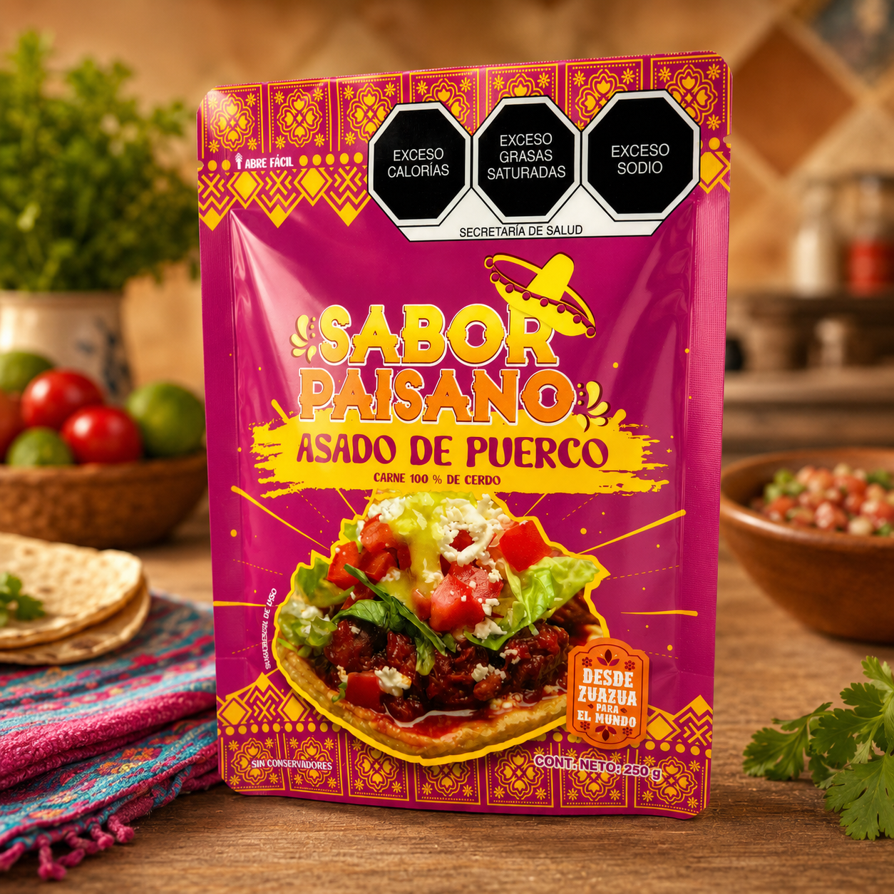 Sabor Paisano Plastic Bags - Style 1 - Image 3