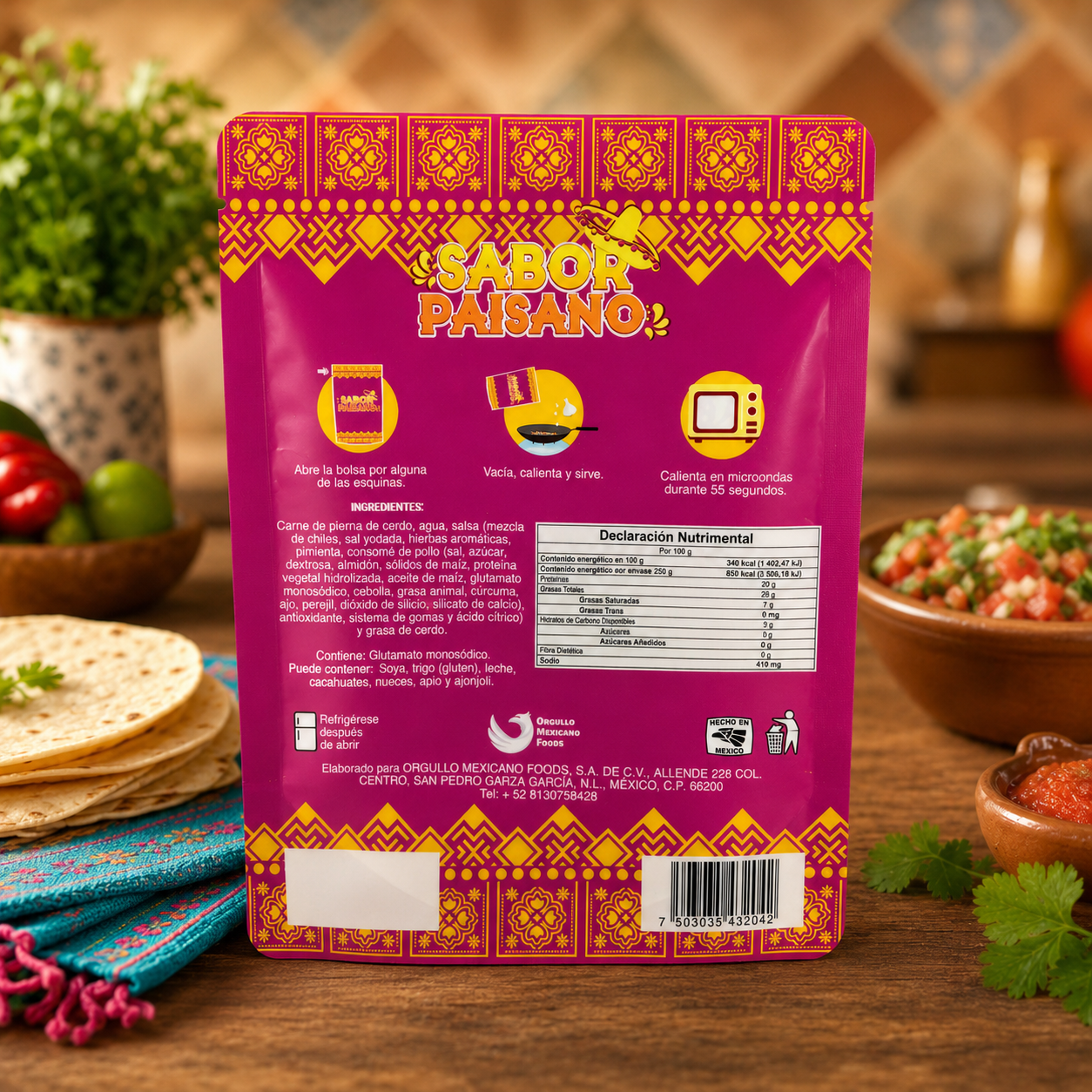 Sabor Paisano Plastic Bags - Style 1 - Image 4