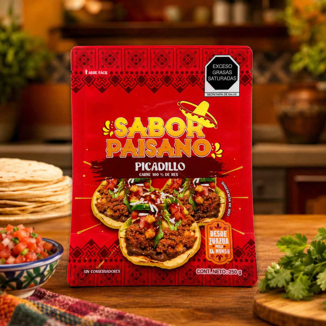 Sabor Paisano Plastic Bags - Style 2 - Image 2