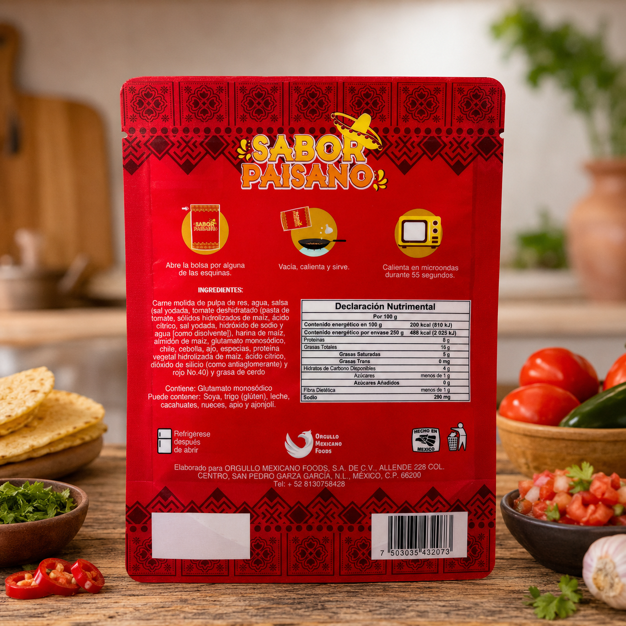 Sabor Paisano Plastic Bags - Style 2 - Image 3