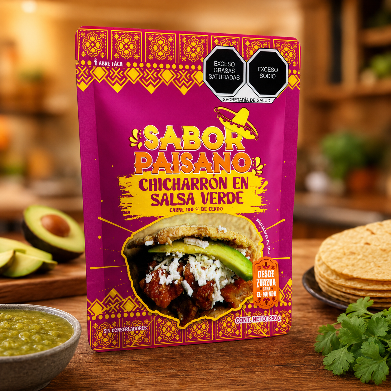 Sabor Paisano Plastic Bags - Style 3 - Image 2