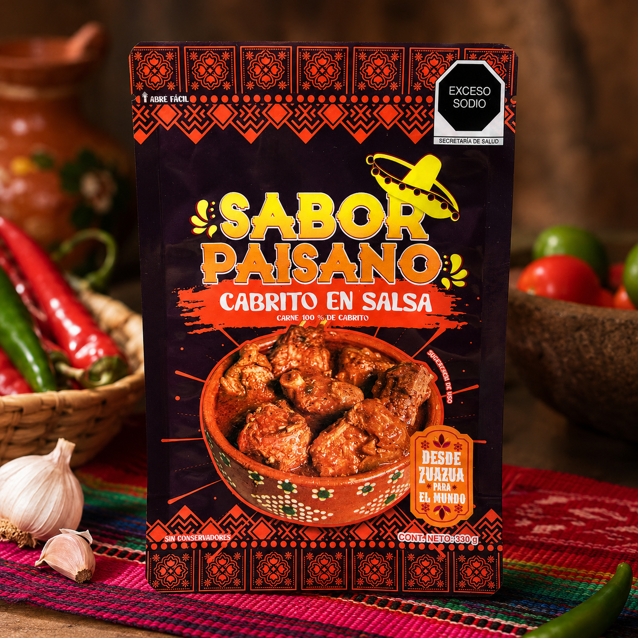 Sabor Paisano Plastic Bags - Style 4 - Image 3