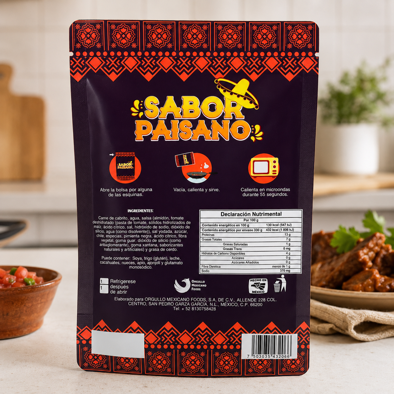 Sabor Paisano Plastic Bags - Style 4 - Image 4